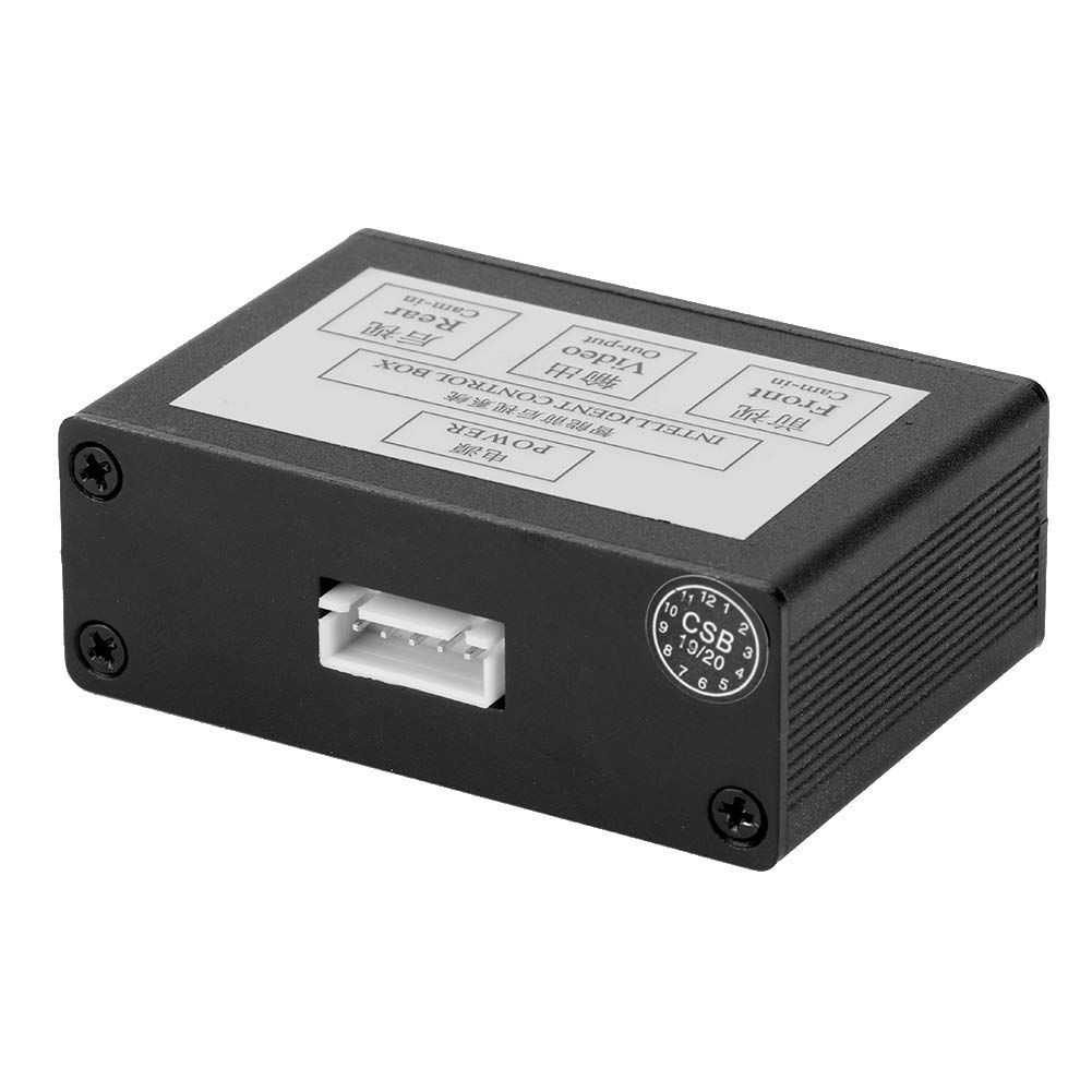 Conmutador convertidor de cámara de Aparcamiento Inteligente para Coche, Interruptor de vídeo de Vista Trasera Frontal, Adaptador de Caja de Control de Canal