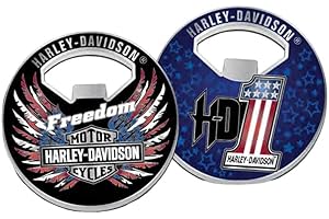 B&S Freedom Wings Harley Davidson Bottle Opener
