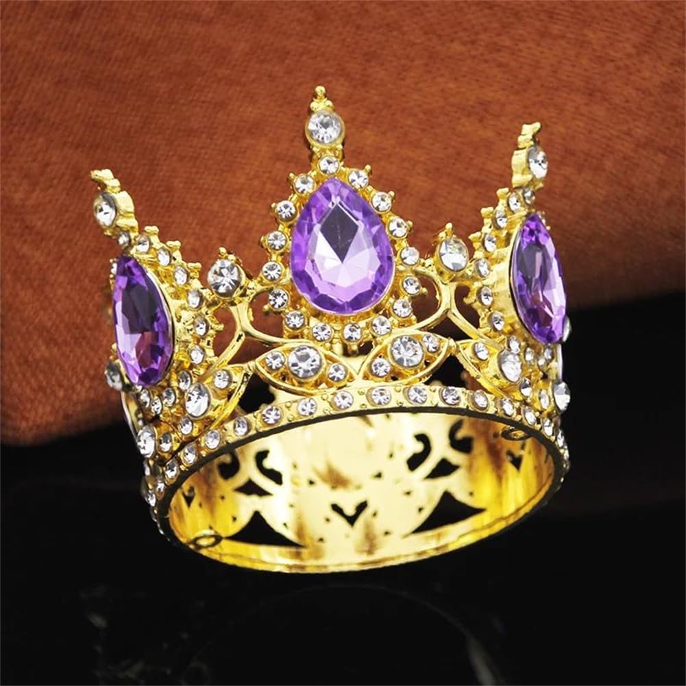 LNNSHX Tiaras y Coronas pequeñas para Mujer, decoración Floral para Boda, Corona para Pastel, Diadema de cumpleaños, joyería