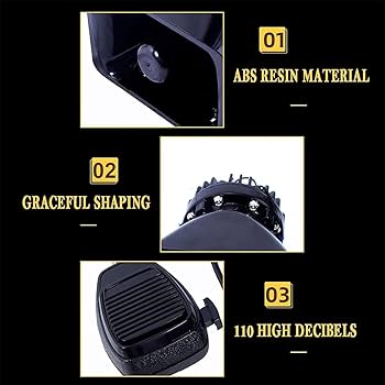 Amazon.co.jp: 200W 電子緊急サイレン、12V 8トーン車警報セット