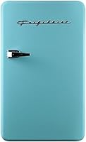 Vista 1 de FRIGIDAIRE EFR372-BLUE - Minirefrigerador prémium de 3.2 pies cúbicos, diseño retro y compacto de esquinas redondeadas, color azul