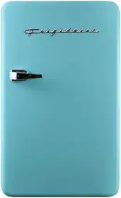 FRIGIDAIRE EFR372-AZUL 3,2 pés azul retrô compacto arredondado canto premium mini geladeira