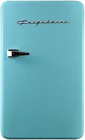 FRIGIDAIRE EFR372-AZUL 3,2 pés azul retrô compacto arredondado canto premium mini geladeira
