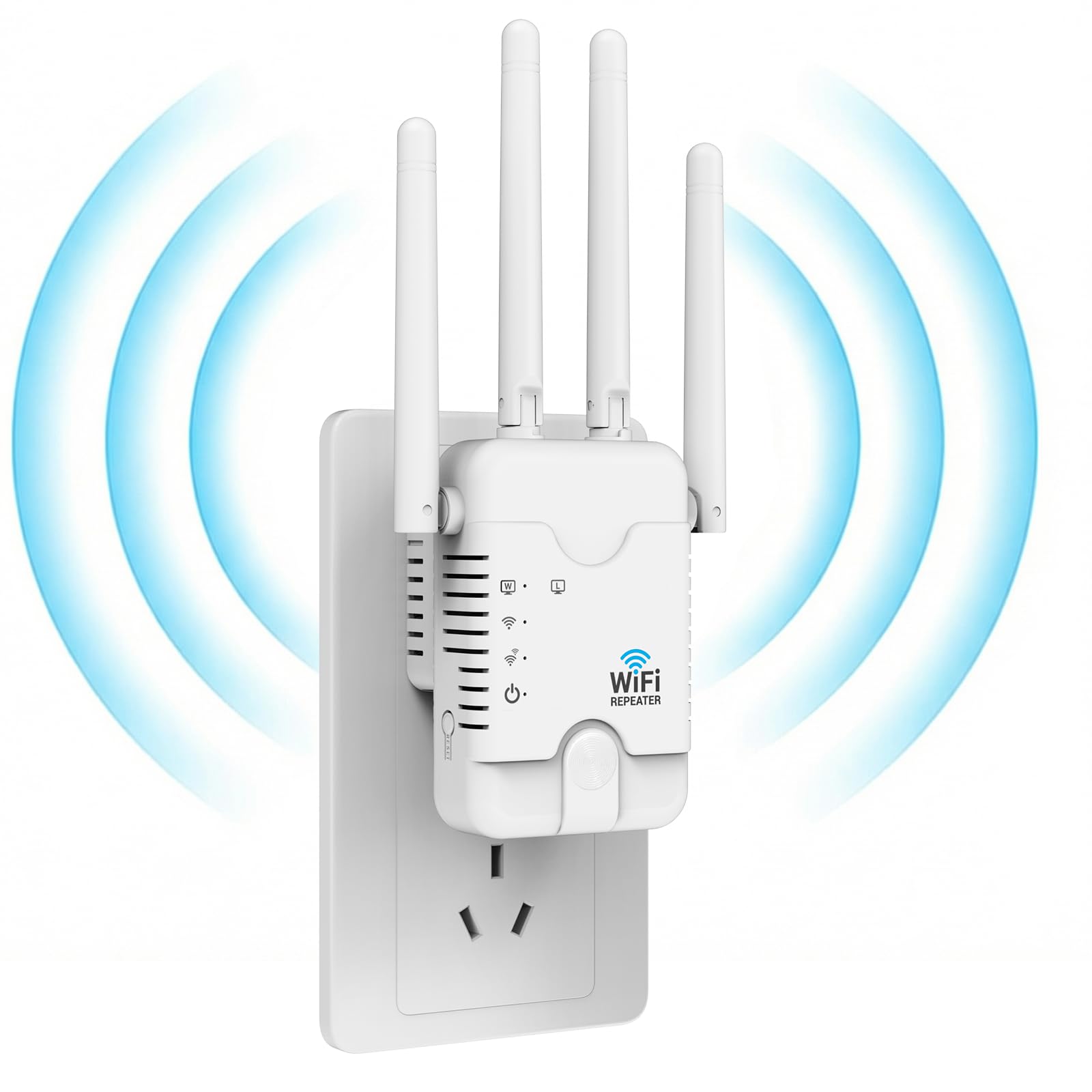 2026 WiFi Extender Signal Booster for Home, WiFi Repeater Signal Amplifier Long Range Extension Internet Signal, Extend and Expand the Coverage Range of WiFi, Supporting 99% of Device — view 9