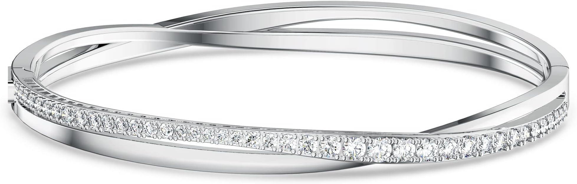 Swarovski スワロフスキー Twist Rows クリスタル ブレスレット M