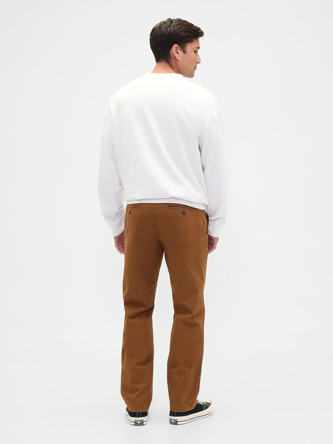 Gap Men's Essential Straight Fit Khaki Chino Pants