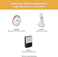 Vista 7 de VTech SN5307 Amplified Photo DIAL Accessory Handset with Big Buttons & Large Display for SN5127 & SN5147 Senior Phone Systems, Photo Dial Handset