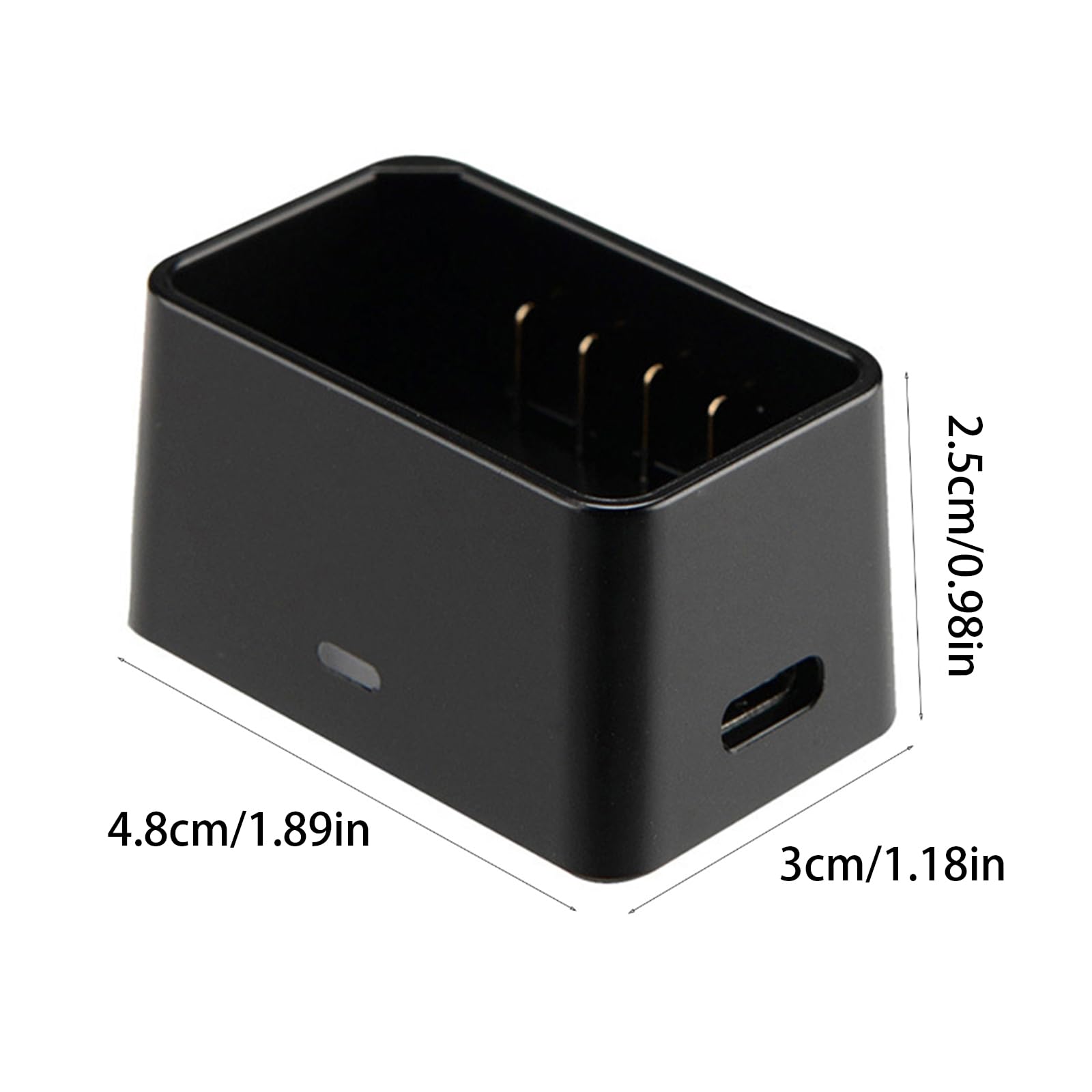 Adaptador de batería portátil VC26 USB cargador redondo unidades de flash para fotografía WB100 VB26 V1N V1F V1O V1P V1S V1C VB26A V860III V850III Fotografía BATTERAL CHOLGER