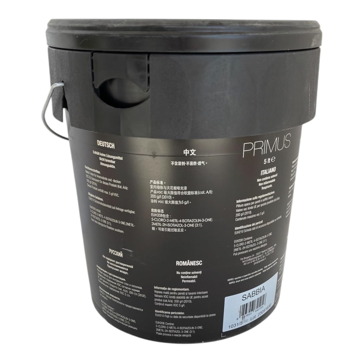 PRIMUS SABBIA - PRIMER NATURALE - 5LT