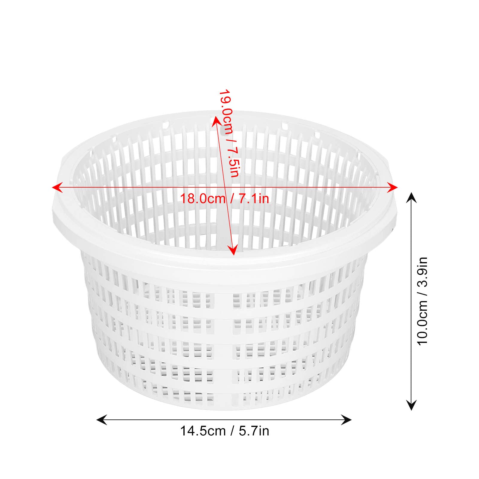 Accesorios de Piscina, Canasta de Escoria de la Piscina Skimmer de Piscina Skimmer de Piscina ​Repuesto para Piscina de Tierra (#2)