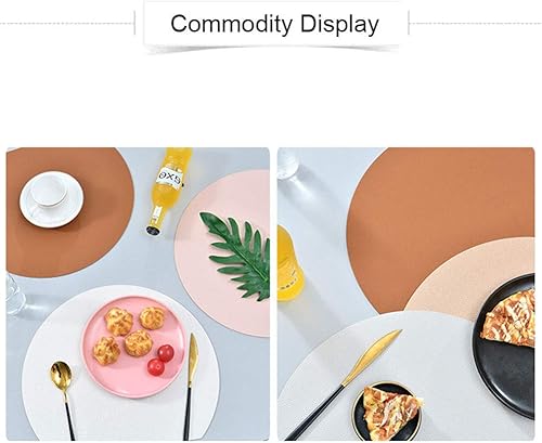 Miniatura 5 de V-Shine Juego de 4 manteles individuales para mesa de comedor, lavables, antideslizantes, resistentes al calor, impermeables, para mesa de comedor,