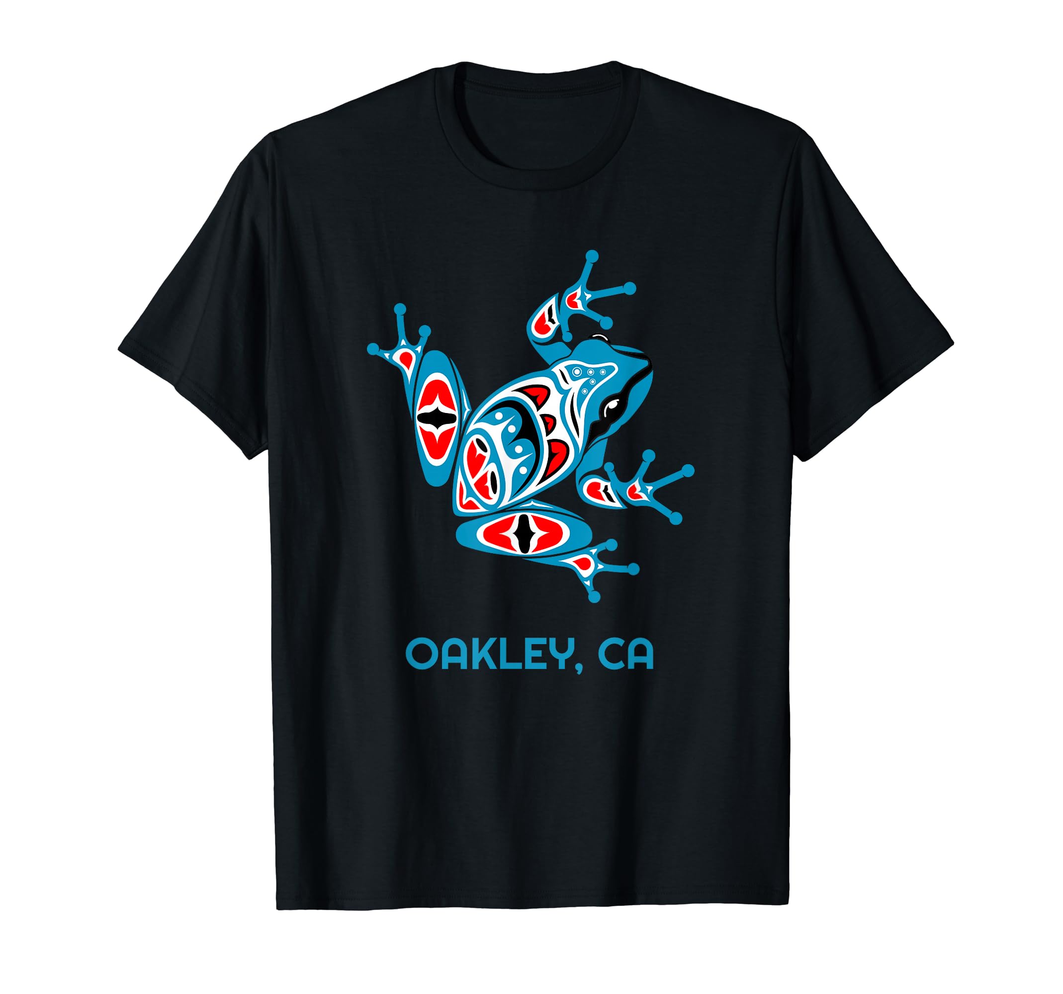 Amazon | Oakley Red Blue Frog PNW ネイティブアメリカン