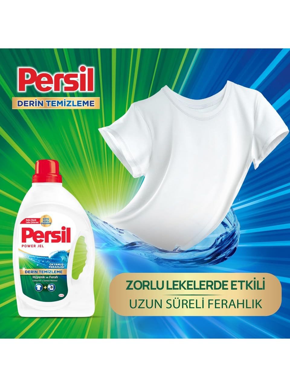 Persil Jel Sık Yıkananlar Çamaşır Deterjanı 2,47 Litre 38 Yıkama, Sık Yıkananlar 38 Yıkama (4 paketi)