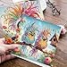 JISHSHAY 8 PCS Diamond Art Greeting Cards Bird Diamond Painting Birthday Cards Animal Gem Art Gem Painting Mosaic Kits for Adults for Thanksgiving Anniversary Valentine Graduation All-Occasion