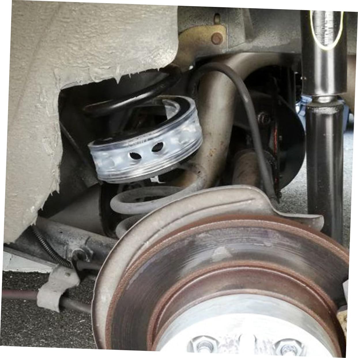 4pcs Rear Shock Absorber for Car Spring Bumper Glue Shock Absorber for Buffer