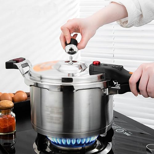 Miniatura 2 de Stainless Steel Pressure Cooker Non-Stick Pot Energy-Saving Safety Cooking Pot For Pressure Food or Steaming Compatible with Gas  Induction Cooker