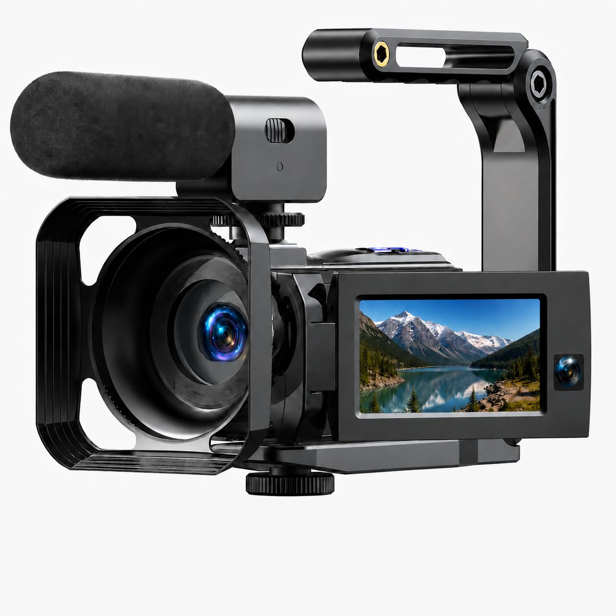 CAMWORLD 5K 56MP Camcorder