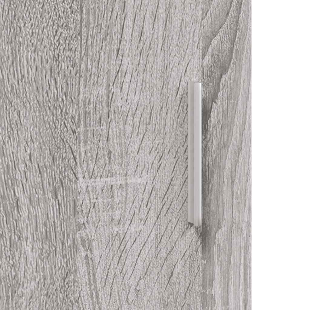 vidaXL Soporte para Acuario Madera ingeniería Gris Sonoma 101x41x58 cm, Mueble para pecera, Armario para Acuario, Soporte de Madera para pecera