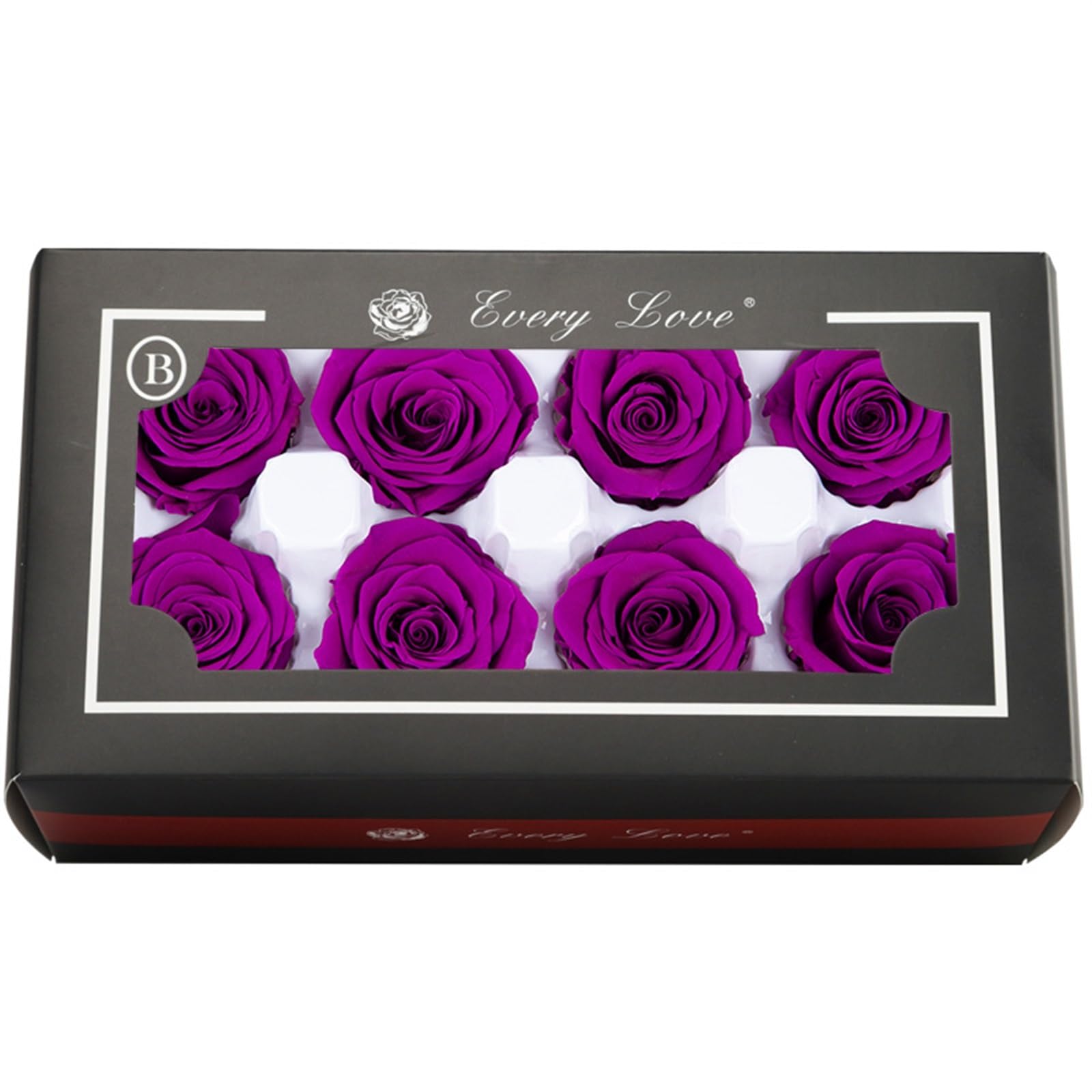 Fiori Secchi Pressati Rose conservate da 4-5 cm, Fiori conservati, Rose eterne, Naturali fresche, Fiori di Rosa immortali, fiorista, Materiale Floreale Fai da Te(Blue)