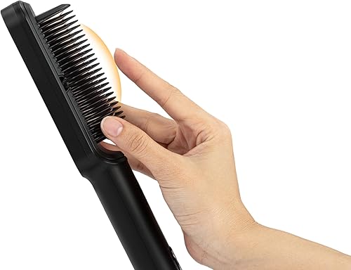 Miniatura 3 de Cepillo alisador de cabello, cepillo para alisar el cabello - para mujeres, cepillo de calentamiento rápido para cabello grueso y rizado, unisex - 6