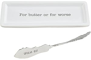 Circa Butter Dish and Spreader for the Dedicated Baker