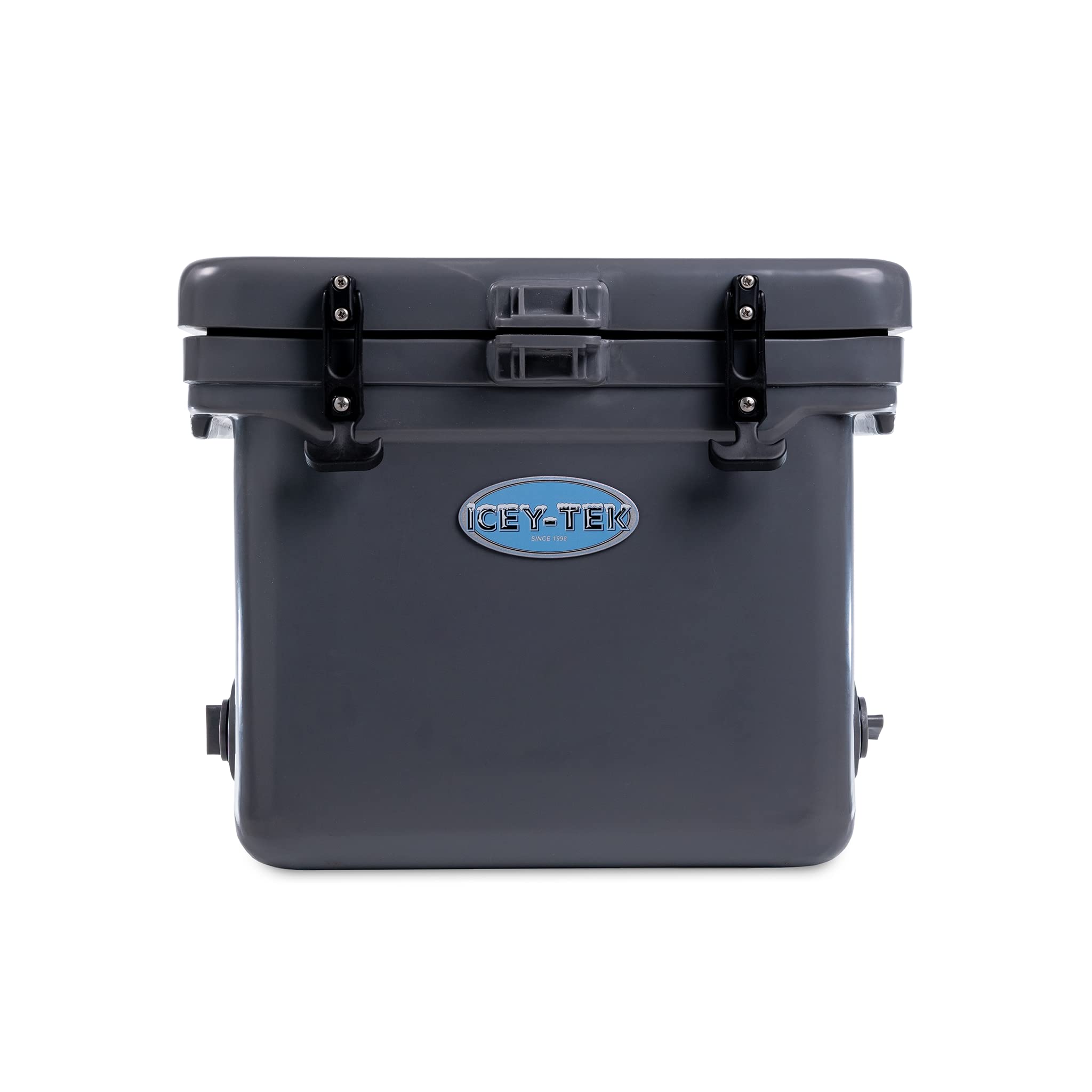 Icey-Tek 25 Litre Cube Cool Box - Steel Grey — image 1