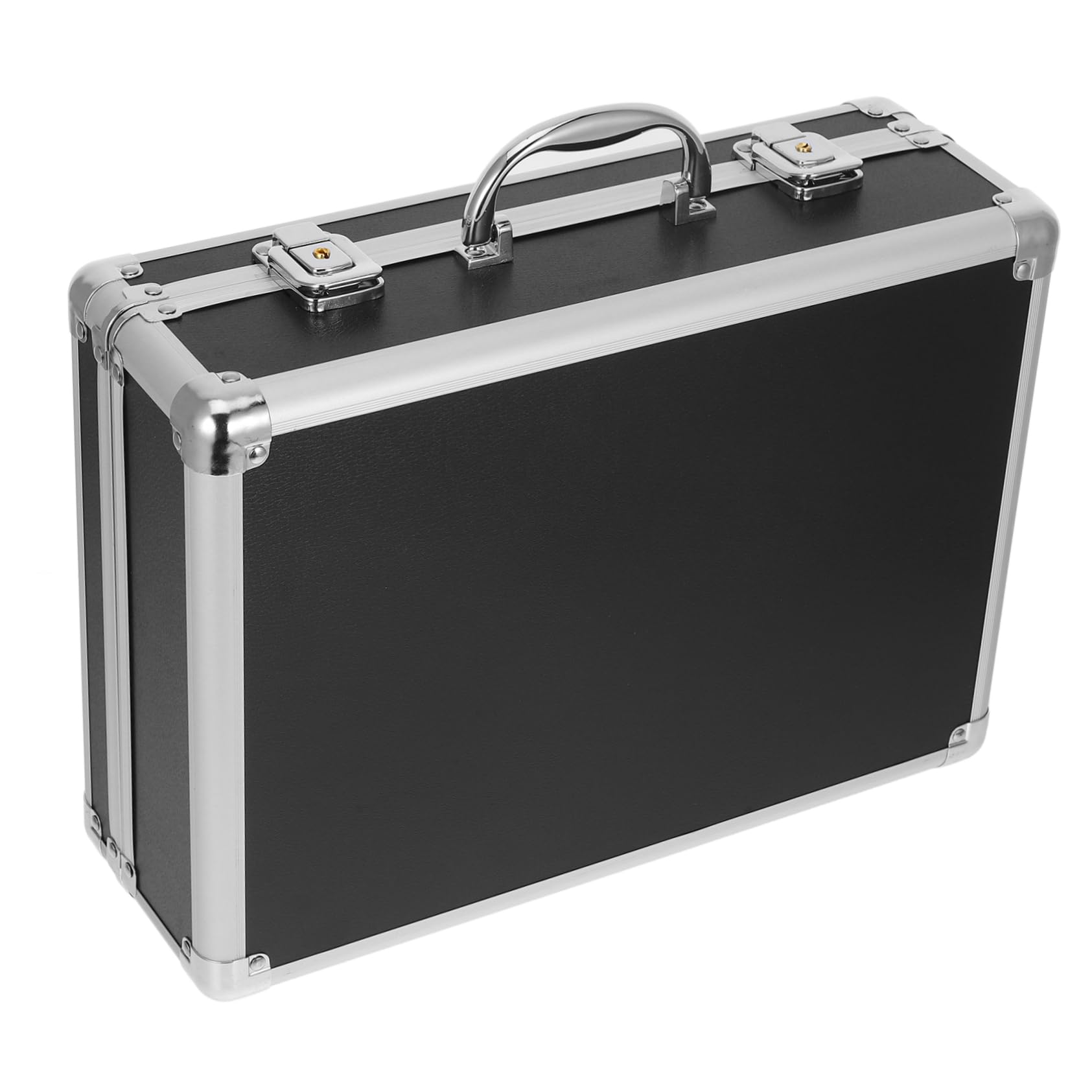 VILLCASE Valigetta Portautensili in Lega Di Alluminio Serratura Scatola Portatile in Alluminio Per Custodia Strumenti e Audio Multiuso Per Trasporto e Organizzazione
