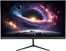 BRAZILPC Monitor Gamer LED Curvo, 23.8 Polegadas, Full HD 1920x1080, Taxa de Atualização 100Hz, Tela Frameless