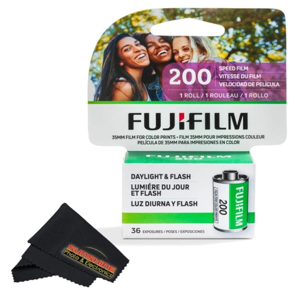 Fujifilm Fujicolor 200 Color Negative Film - 1Roll (35mm Roll Film, 36 Exposures)