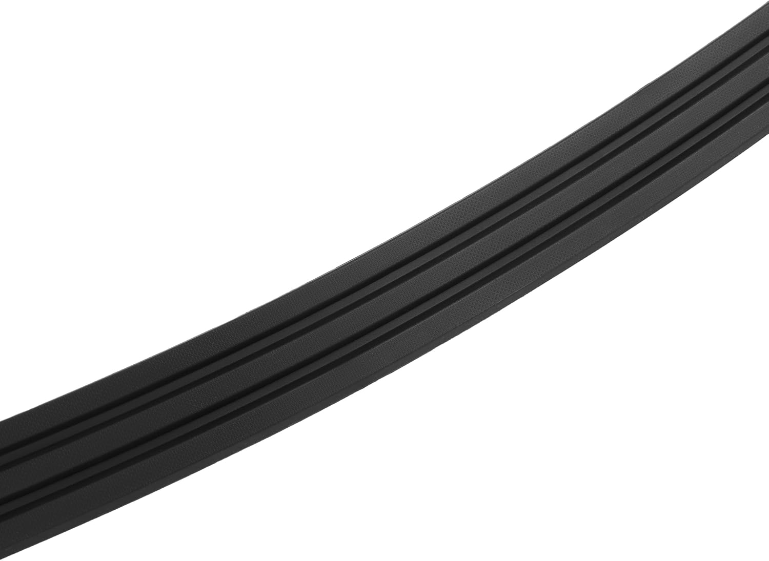 Front Bumper Molding Trim Compatible with 2008-2010 Ford F250 F350 F450 Super Duty Upper Bumper Cover Cap Replacement For 8C3Z17K833AA, FO1044103 Plastic(PP) Black