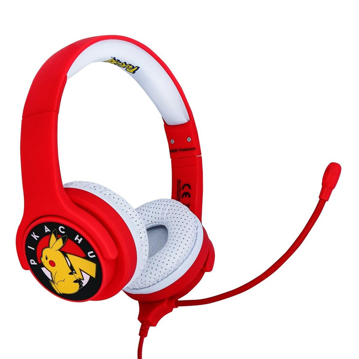 OTL Technlogies Pokemon Casque interactif, Filaire, Microphone Inclus, pour Enfants (Produit sous Licence Officielle)