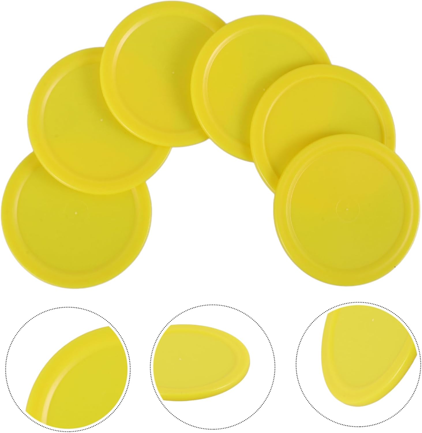 Abaodam Table Hockey Durable Plastic Replacement for Ice Hockey Games Versatile for All Skill Levels for Game