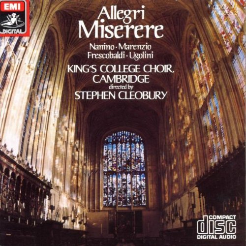 Allegri: Miserere, Etc; Cleobu [Audio CD] Allegri: Miserere, Etc; Cleobu