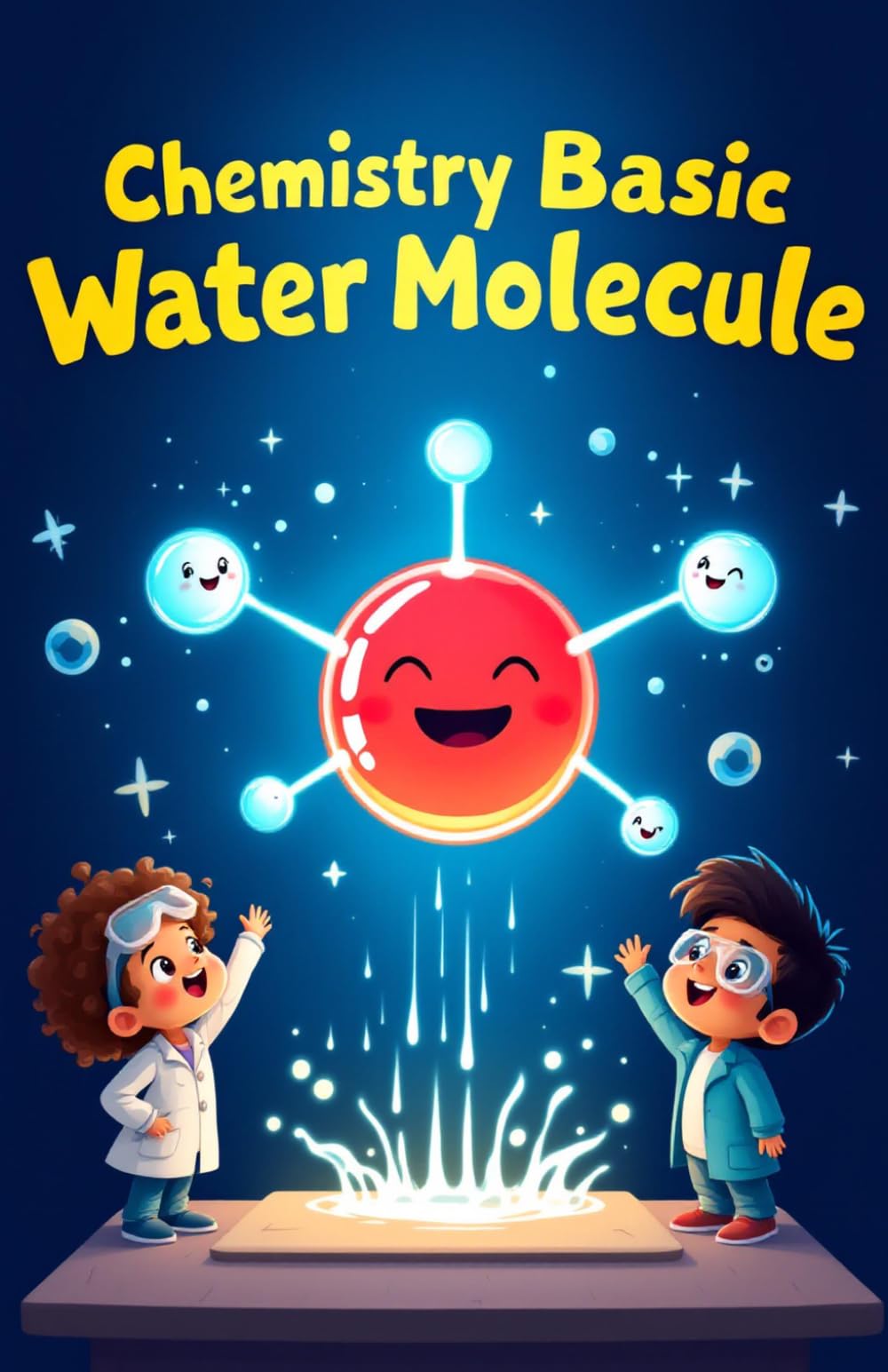 Chemistry Basic Water Molecule for Kids: Discover H2O Atoms Molecules Surface Tension Solvent Science and the Water Cycle Explained for Young Learners: 18 (Chemistry Book For Kids)