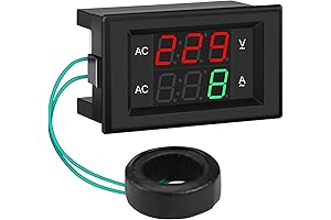 DROK Volt Amp Meter: Precise Voltage and Amperage Measurement