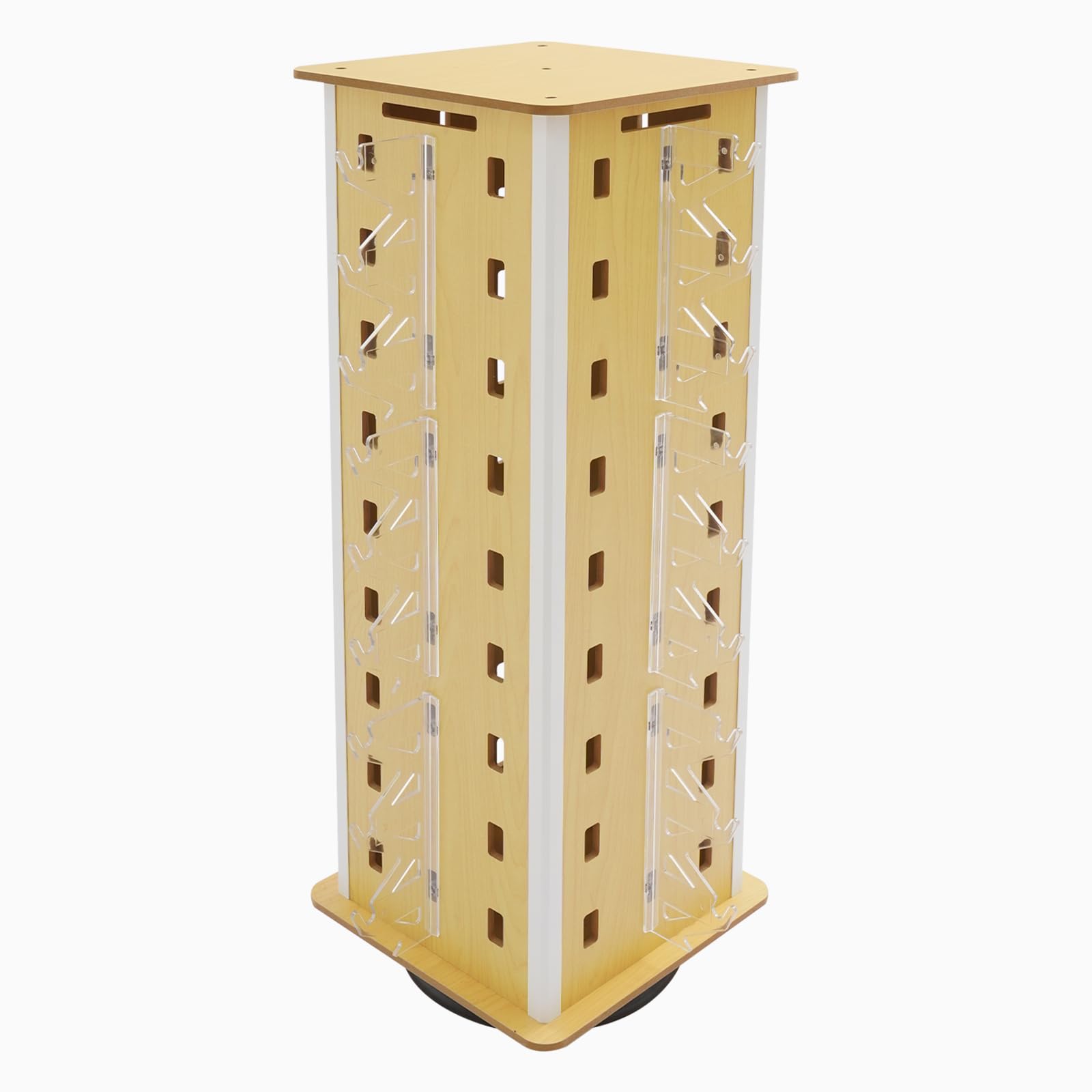 Porta Occhiali da Sole Girevole, Organizer, espositore Commerciale per Occhiali da Vista, Supporto Girevole per 36 Paia di Occhiali da Vista, espositore da banco per Occhiali da so