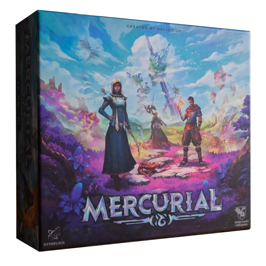 Good Games Publishing | Mercurial | Juego De Mesa Standalone | 1-4 Jugadores | 45-90 Minutos