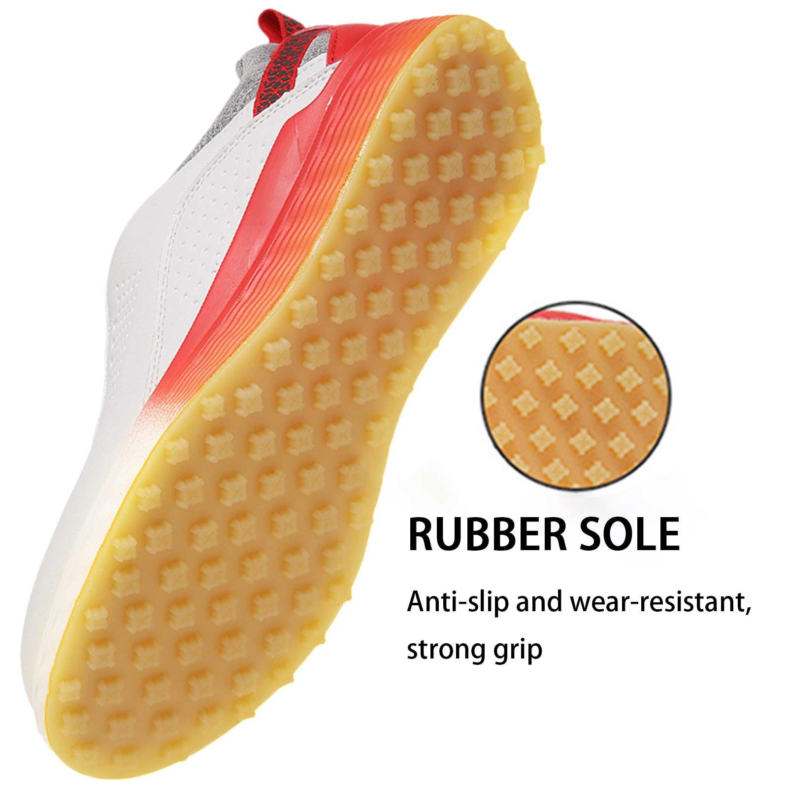 Golfschuhe Herren Wasserdicht,Damen Golfschuhe,Wasserfest Und Pflegeleicht,Komfort Zwischensohle,Geeignet FüR SpaziergäNge Training Sport Und Outdoor AktivitäTen