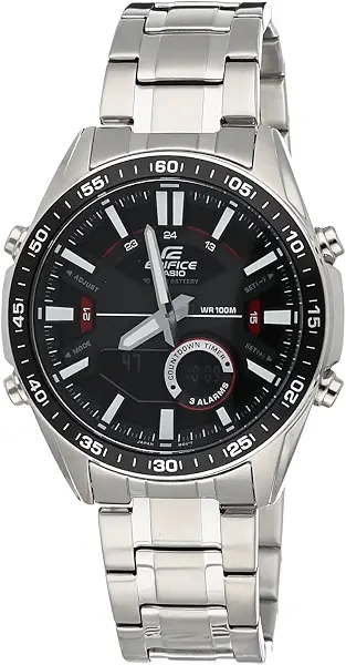 سعر ومواصفات Casio Edifice Analog-Digital Men's Watch (B07HP9RLZX) على Amazon EG
