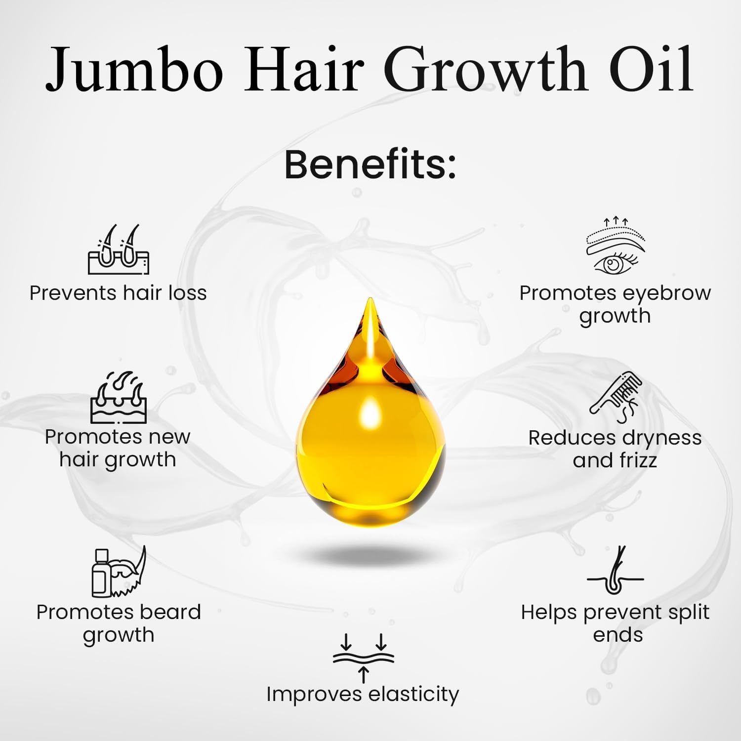 Kings Hair Growth Serum, Blocks DHT, Fights Hair Thinning & Hair Loss, Helps in Hair Regrowth, High Absorption - Image 3