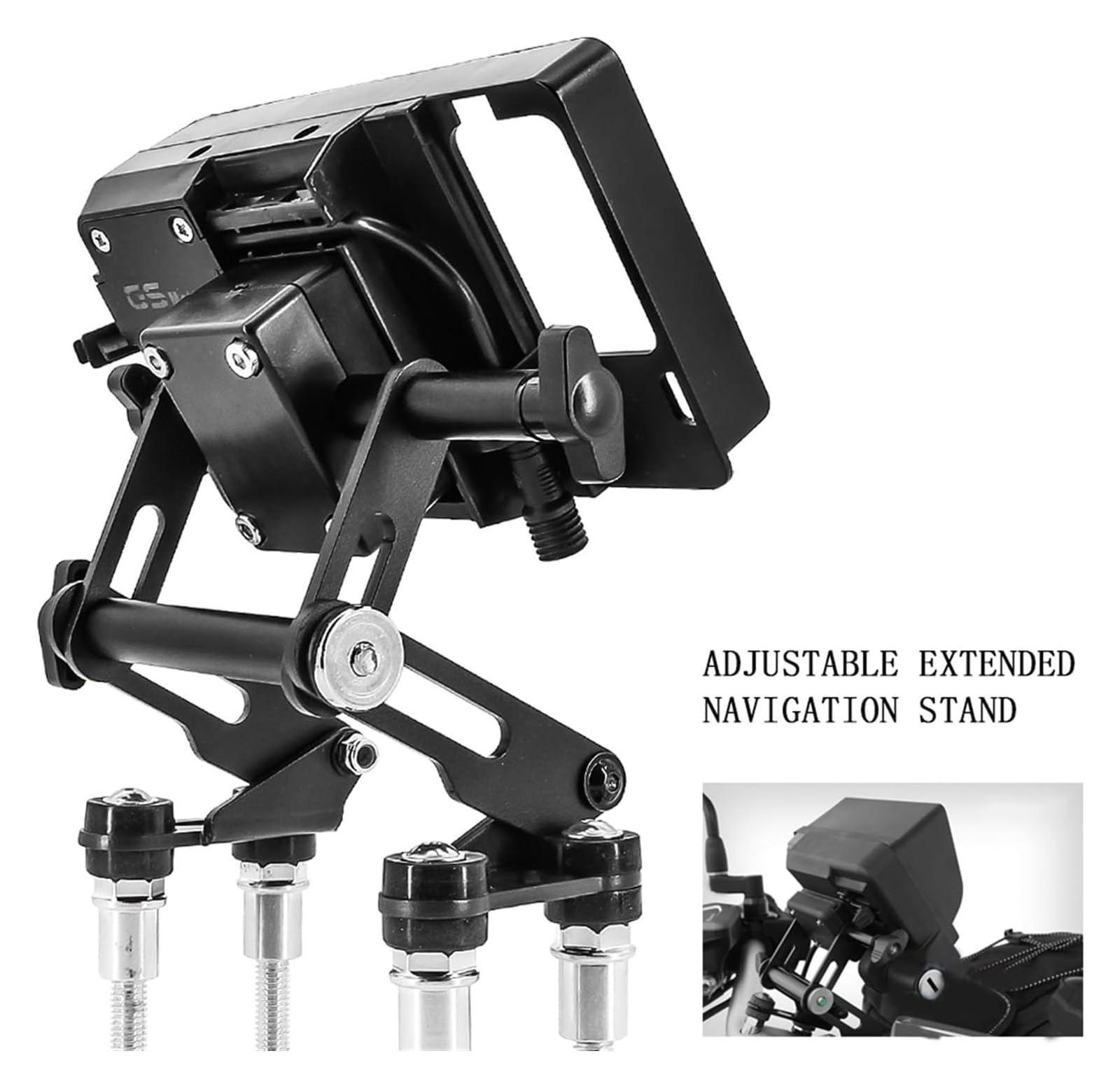 pour B&M&W F 750 GS F750GS 2018- Moto Réglable Extensible Téléphone Navigation Plaque GPS Support Support Navigation sans