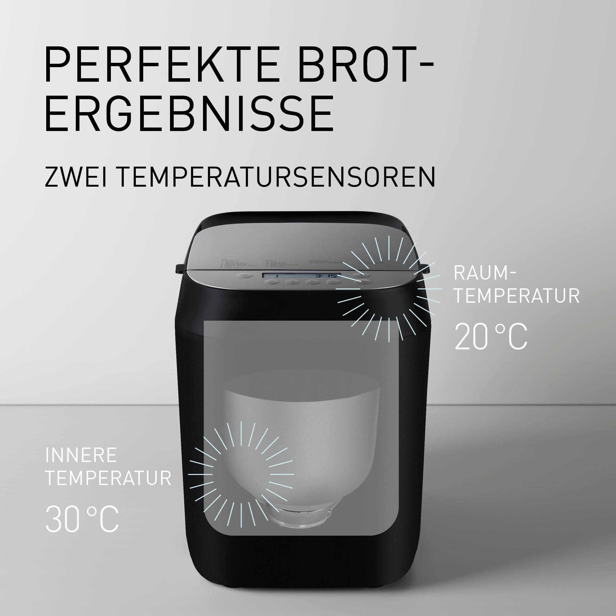 Panasonic Croustina Brotbackautomat SD-ZD2010 für Krustenbrot (18 Programme, Brotmaschine, glutenfrei, knuspriges Brot, Vollkorn-Krustenbrot), schwarz