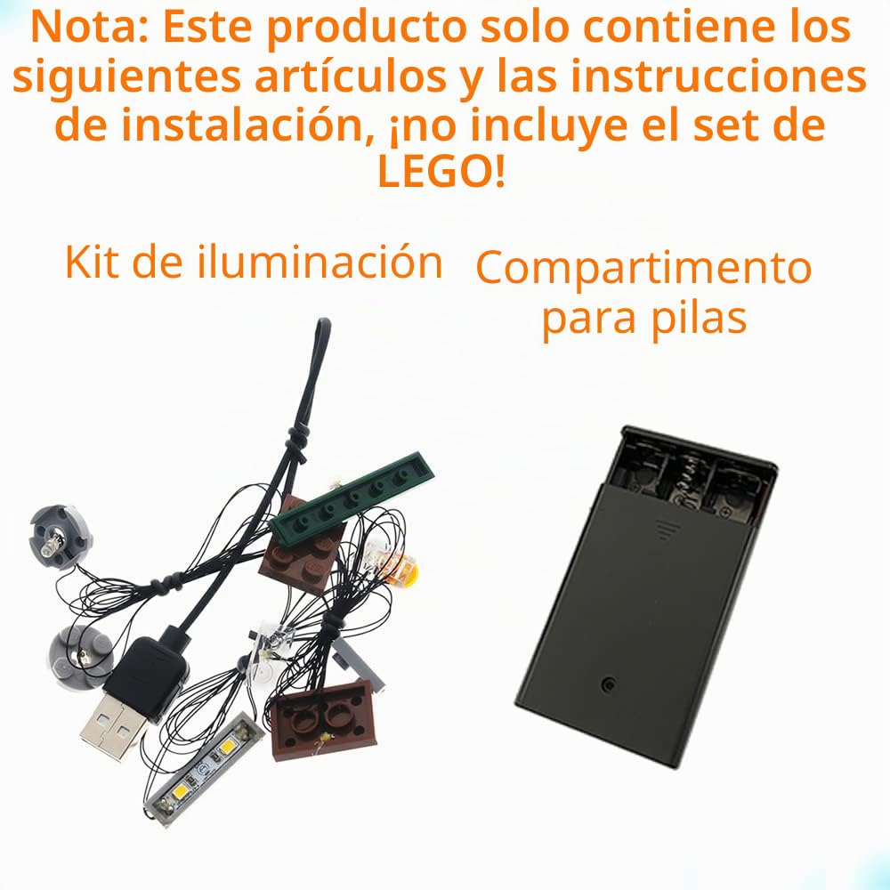 GEAMENT Kit de Luces LED por Friends Central Perk - Compatible con Lego Ideas 21319 (Juego Modelo no Incluido)