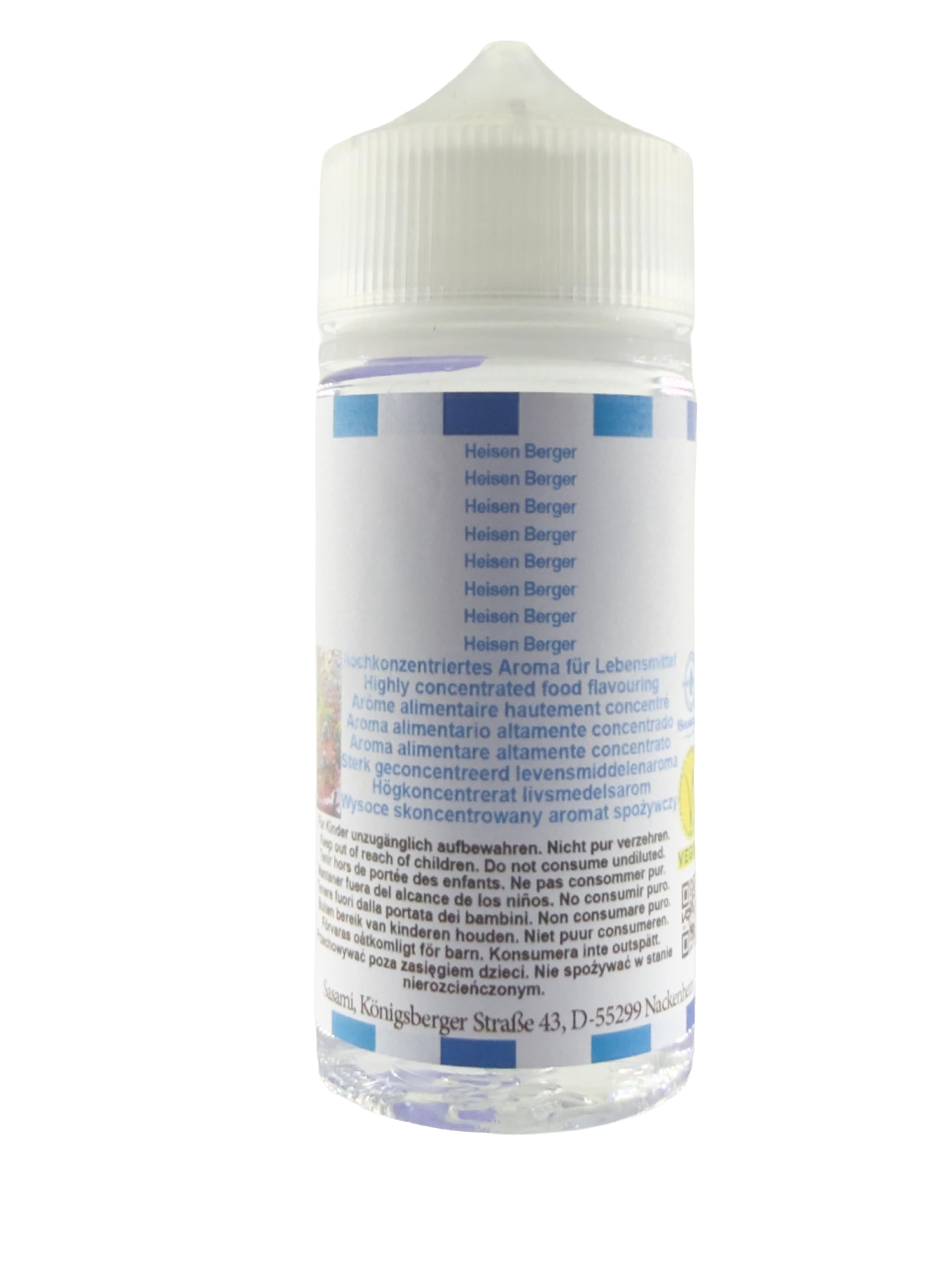 Heisen Berger Aroma Konzentrat - Vegan - Sasami - 100ml