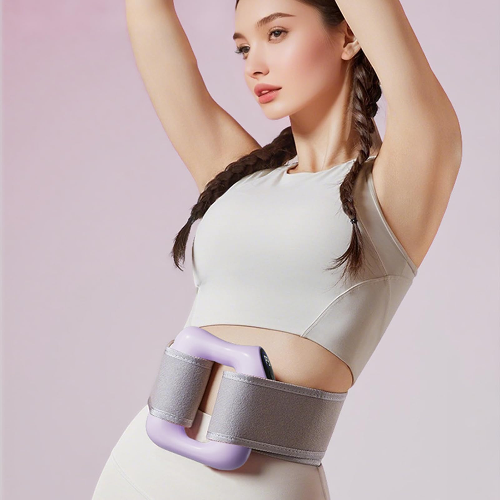 Elektrischer Faszien-Ring Für Den Ganzen Körper - Ergonomisches Massagegerät Mit Heizfunktion Zur Muskelentspannung,Multifunktionales Ganzkörper Faszienmassagegerät Für Männer Frauen