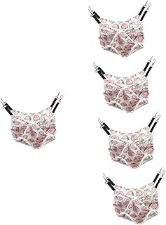 NOLITOY 5 Pçs Hamster Saco De Mel Furão Caverna Cama Hamster Brinquedo Hamster Pendurado Rede Pequena Gaiola Animal Rede Pequeno Animal De Estimação Dupla Camada Rede Para Animais De