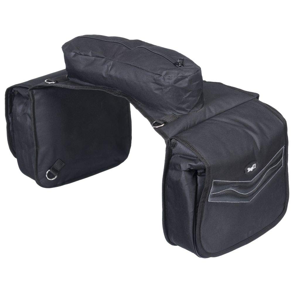 Tough 1 Elite Insulated Saddle Bag Black