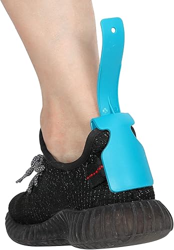 Miniatura 8 de Ayudante de zapatos para movilidad, ayuda para la vida diaria, profesional, adultos, niños, cuerno de zapatos para ancianos, viajes, portátil,