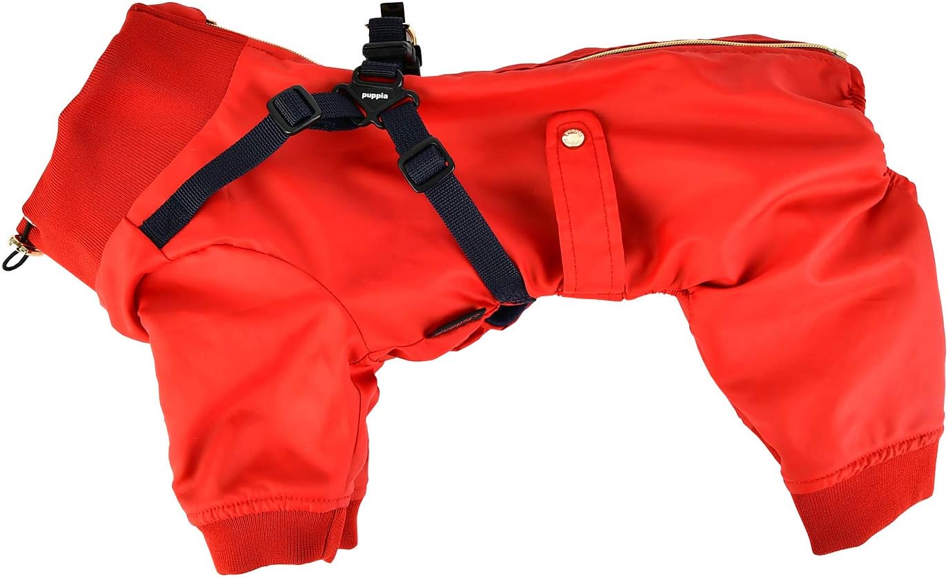 Puppia Garnet Jumpsuit - Red - X-Large