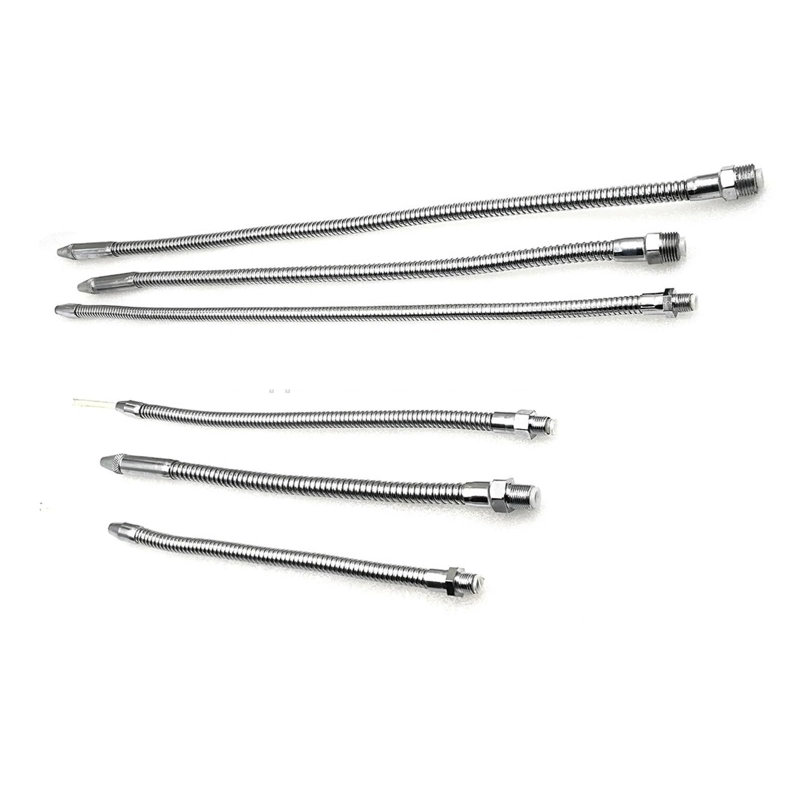 1/2"1/4" 3/8" Metall Flexible Wasser-Öl-Kühlrohrschläuche Drehmaschinenkühlung Runde Düse mit Drehschalter for CNC-Maschine(Male Thread,1 of 2,600mm)
